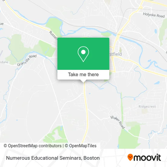 Numerous Educational Seminars map