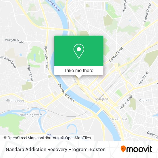 Gandara Addiction Recovery Program map