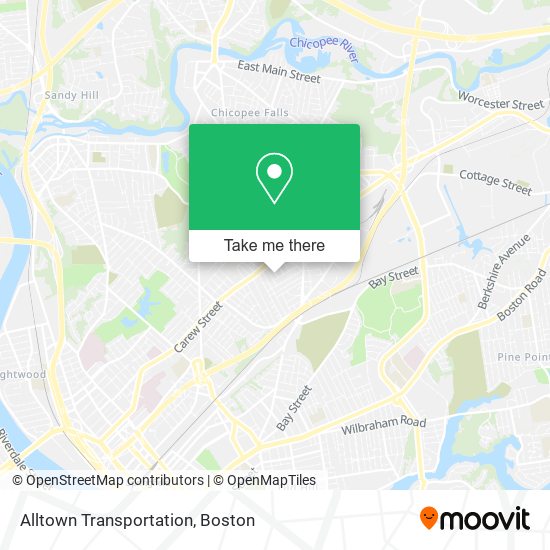 Mapa de Alltown Transportation