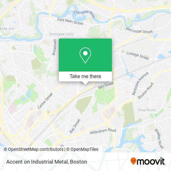 Accent on Industrial Metal map