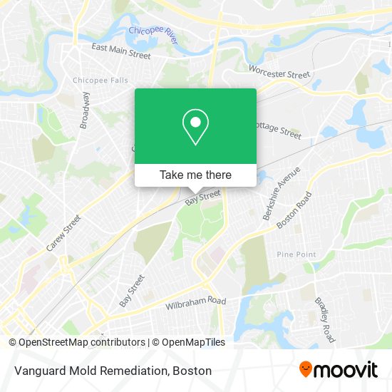 Vanguard Mold Remediation map