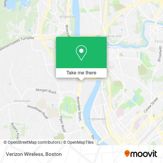 Verizon Wireless map