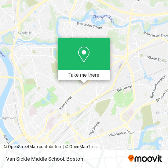 Van Sickle Middle School map
