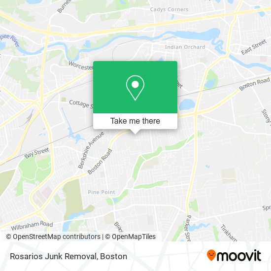 Rosarios Junk Removal map