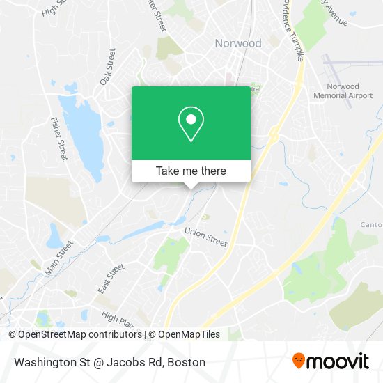 Washington St @ Jacobs Rd map