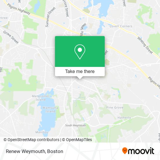 Renew Weymouth map