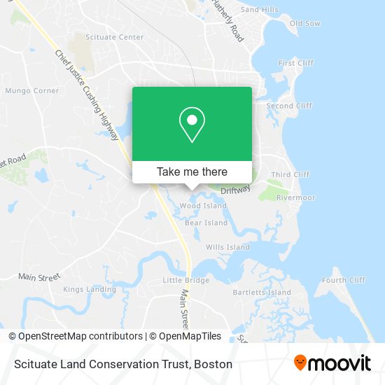 Scituate Land Conservation Trust map