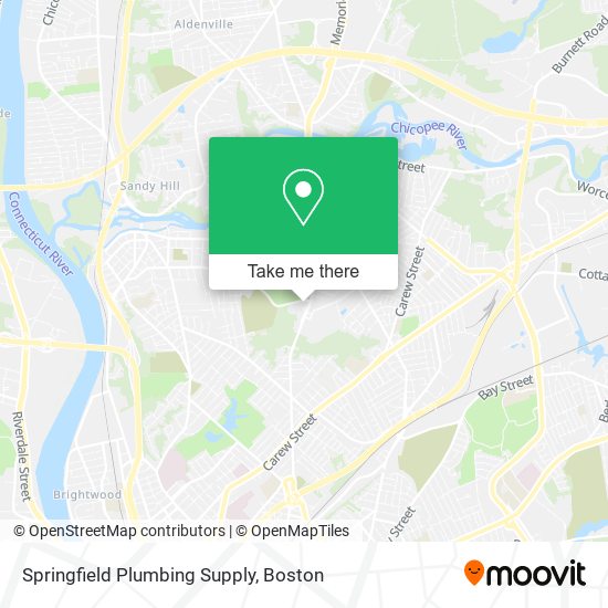 Mapa de Springfield Plumbing Supply