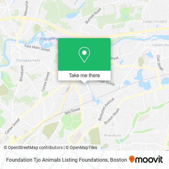 Mapa de Foundation Tjo Animals Listing Foundations
