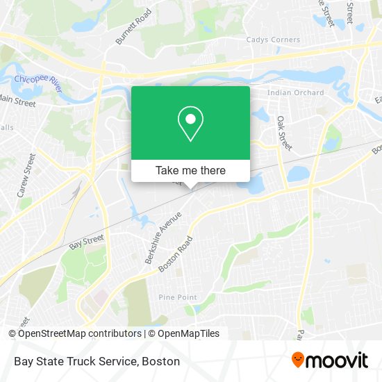 Mapa de Bay State Truck Service