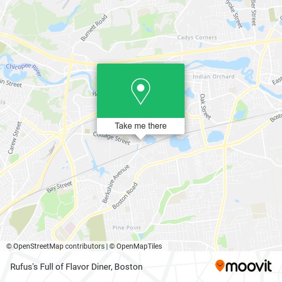 Mapa de Rufus's Full of Flavor Diner