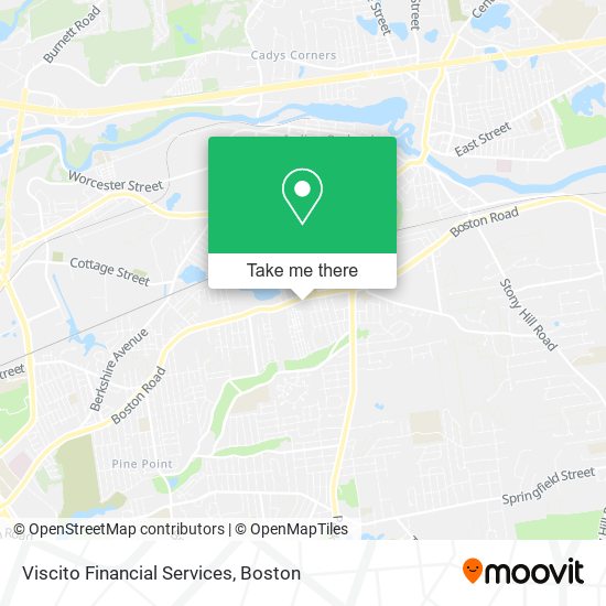 Viscito Financial Services map