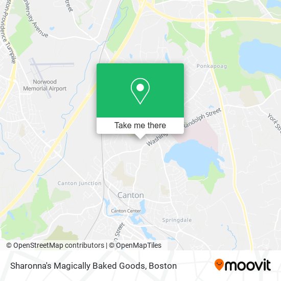 Sharonna's Magically Baked Goods map