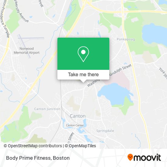 Body Prime Fitness map