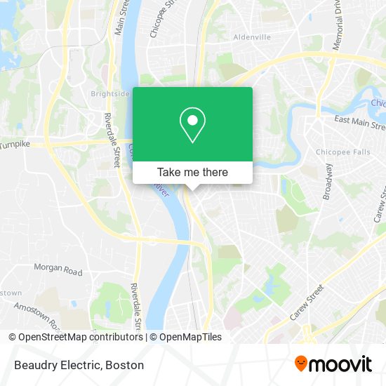 Beaudry Electric map