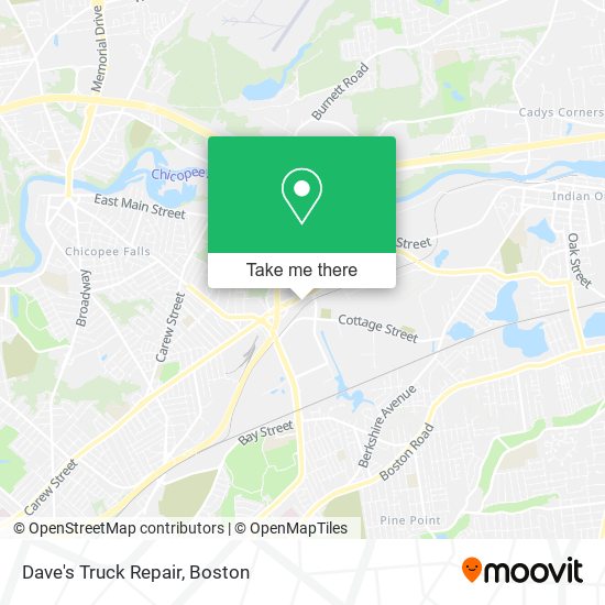 Mapa de Dave's Truck Repair