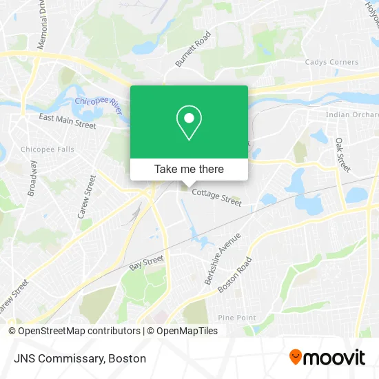 JNS Commissary map