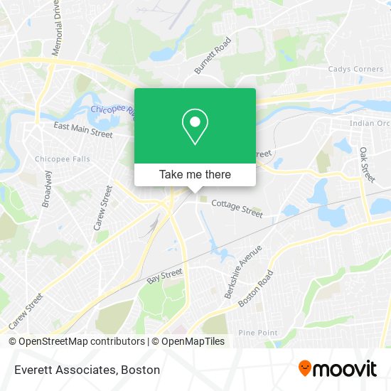 Everett Associates map