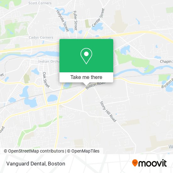 Vanguard Dental map