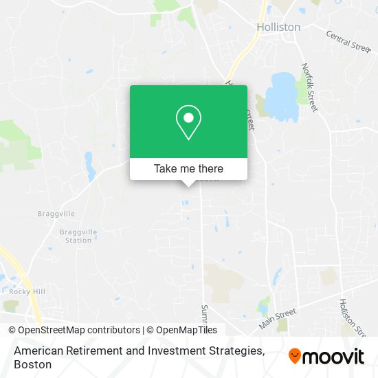 American Retirement and Investment Strategies map