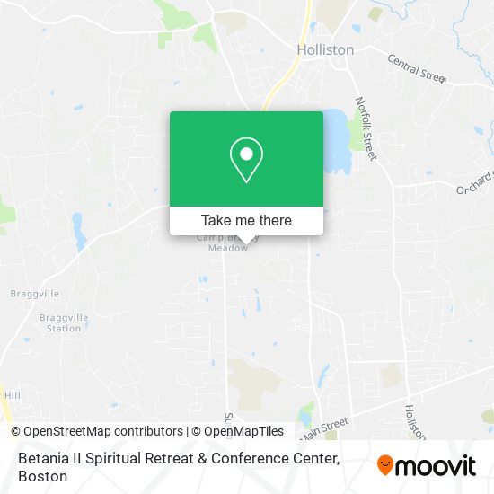 Betania II Spiritual Retreat & Conference Center map