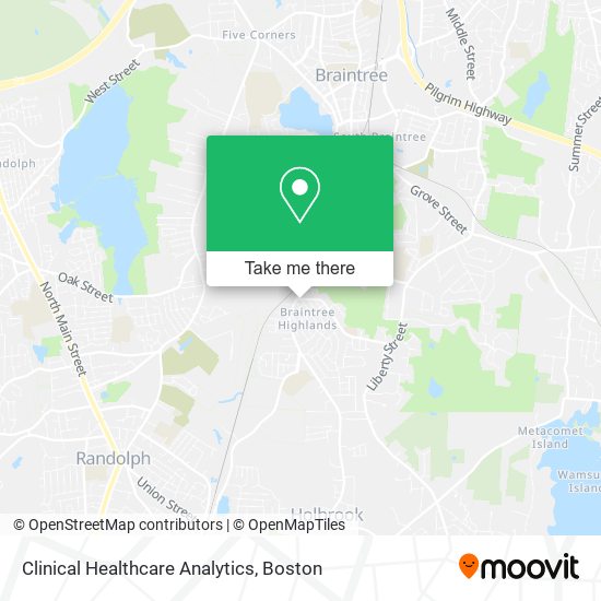 Clinical Healthcare Analytics map