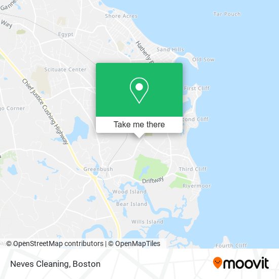 Neves Cleaning map
