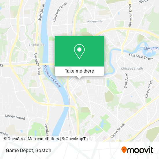 Game Depot map