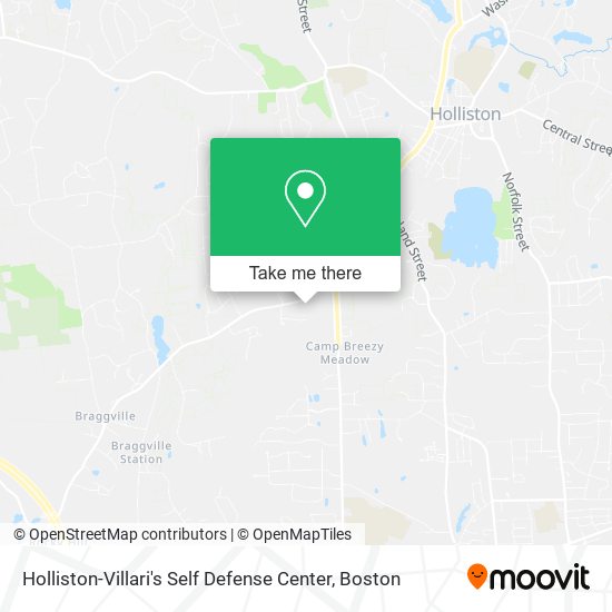 Mapa de Holliston-Villari's Self Defense Center