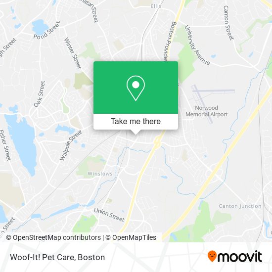 Woof-It! Pet Care map