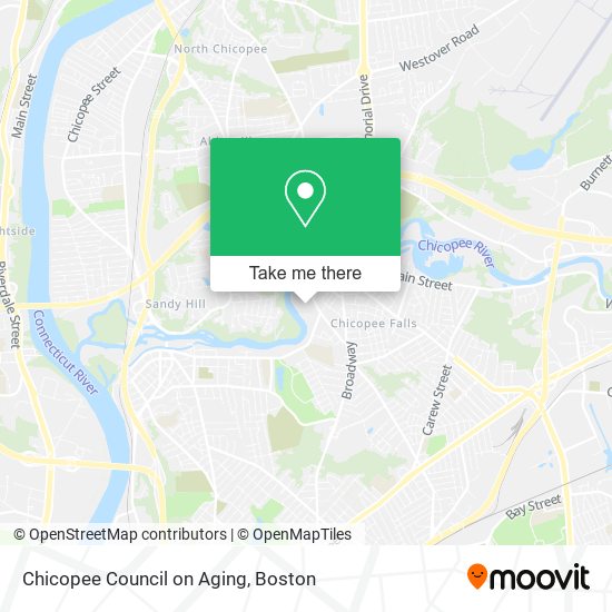Chicopee Council on Aging map