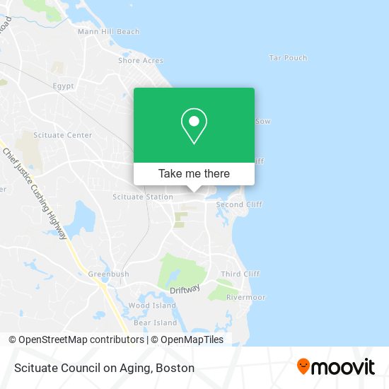 Scituate Council on Aging map