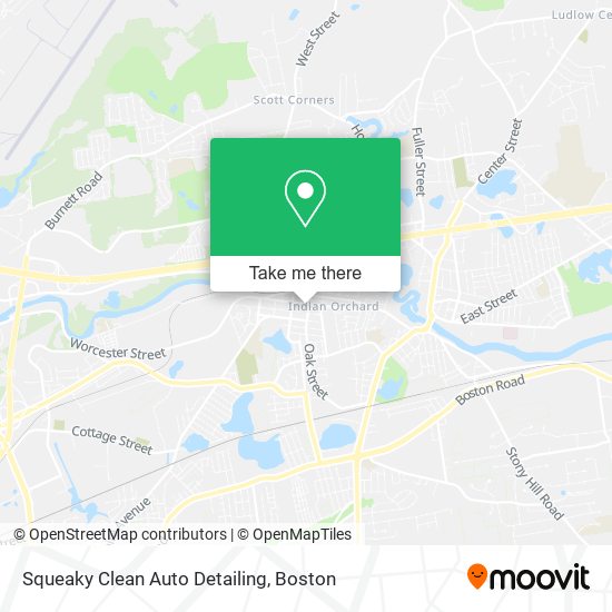 Squeaky Clean Auto Detailing map