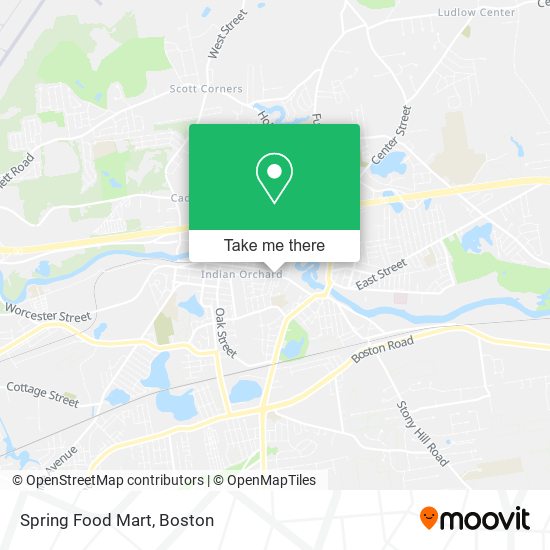 Spring Food Mart map