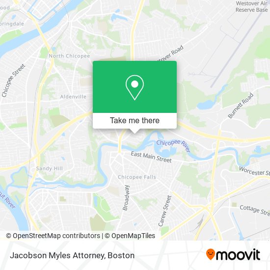 Jacobson Myles Attorney map