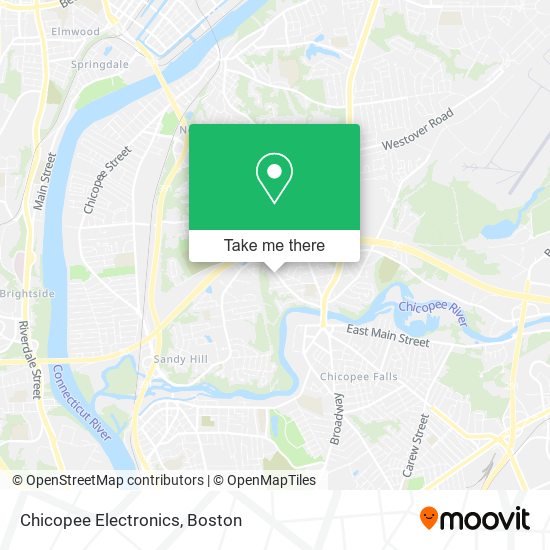 Mapa de Chicopee Electronics