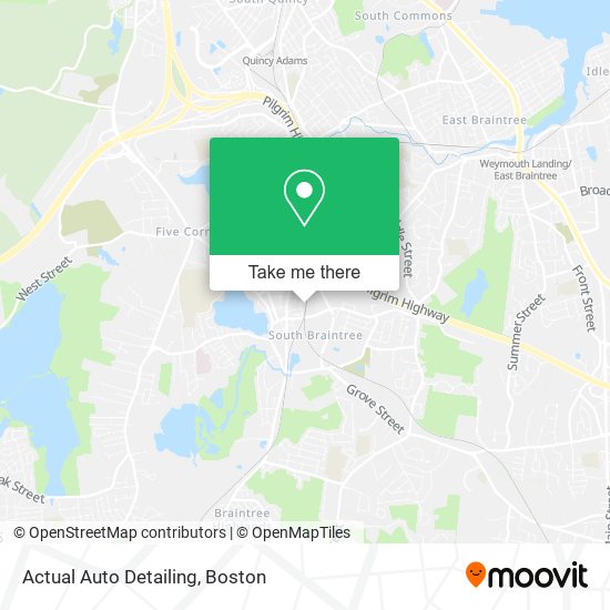 Actual Auto Detailing map