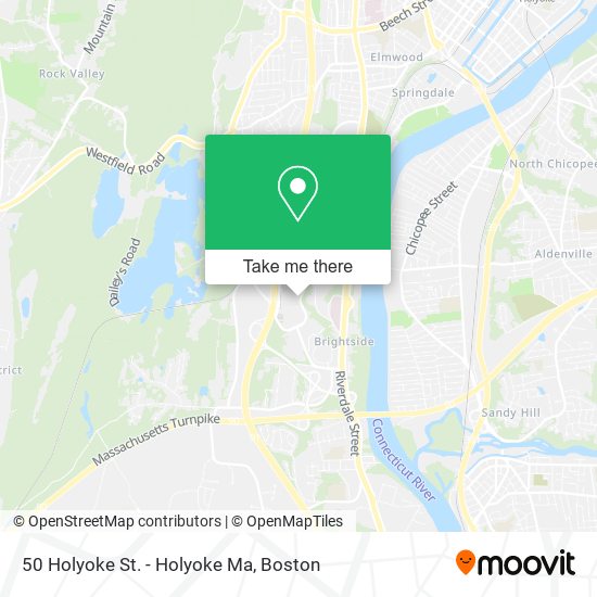50 Holyoke St. - Holyoke Ma map