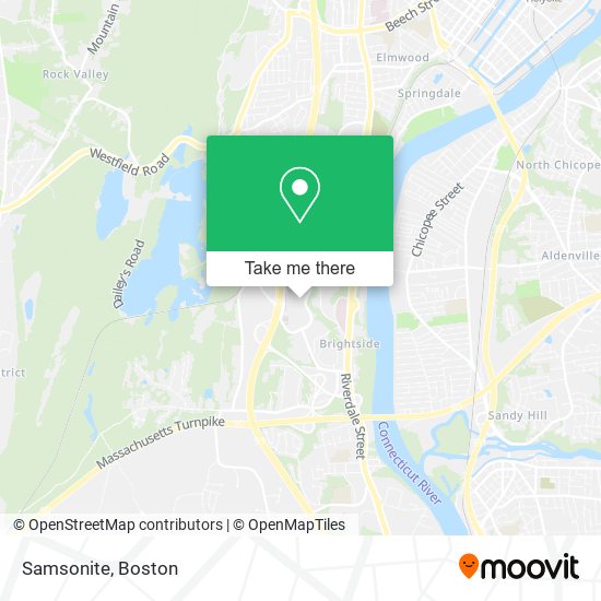 Samsonite map