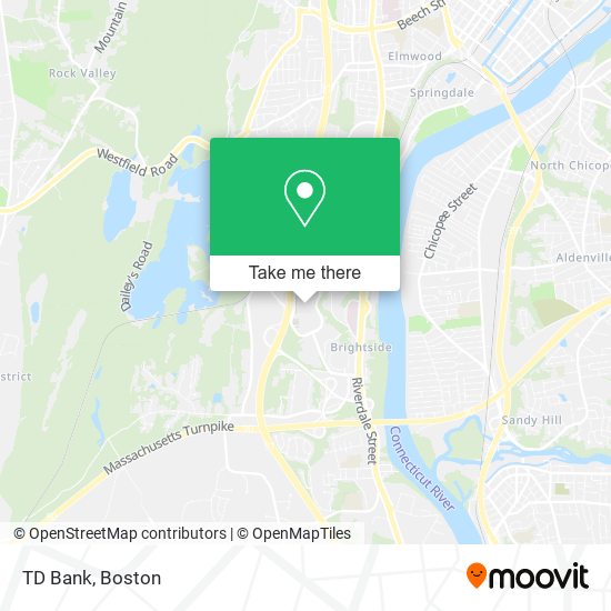 TD Bank map