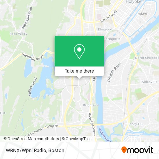 WRNX/Wpni Radio map