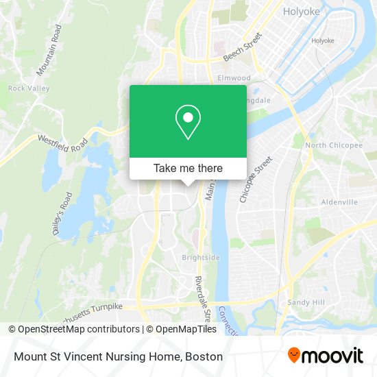 Mount St Vincent Nursing Home map