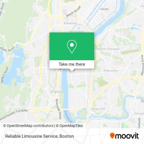 Reliable Limousine Service map