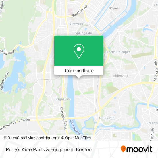 Perry's Auto Parts & Equipment map