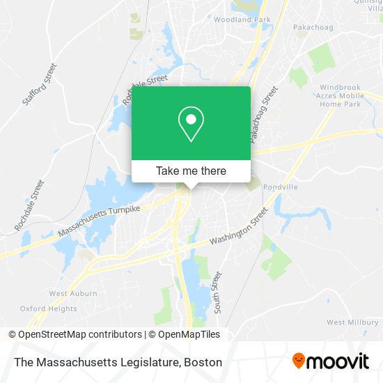 Mapa de The Massachusetts Legislature