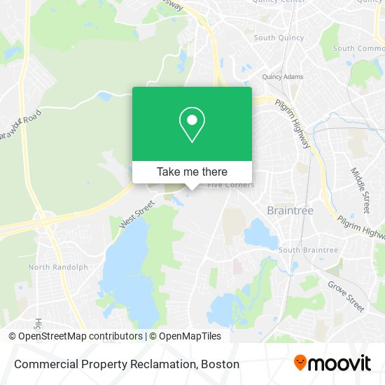 Commercial Property Reclamation map