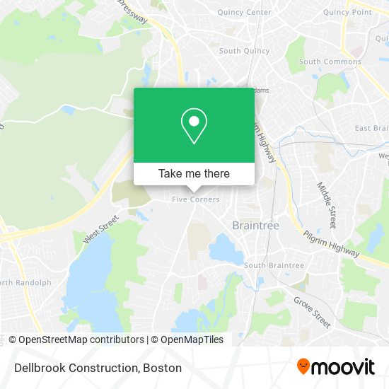 Mapa de Dellbrook Construction