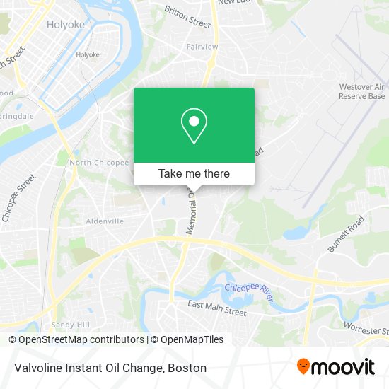 Valvoline Instant Oil Change map