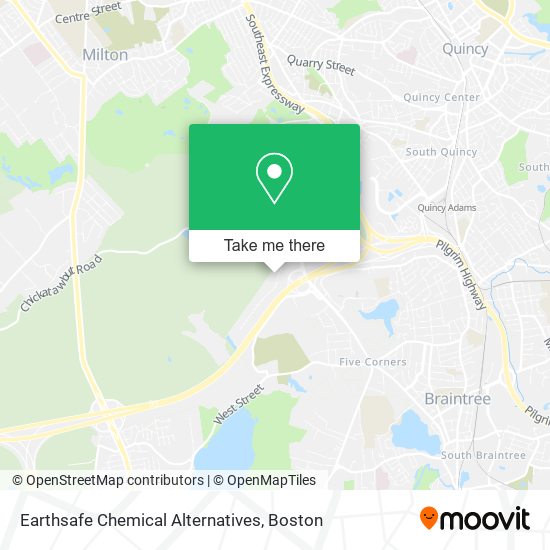 Mapa de Earthsafe Chemical Alternatives