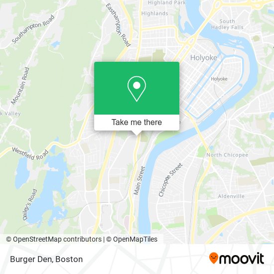 Burger Den map